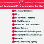 10 Good Restaurant promotion ideas