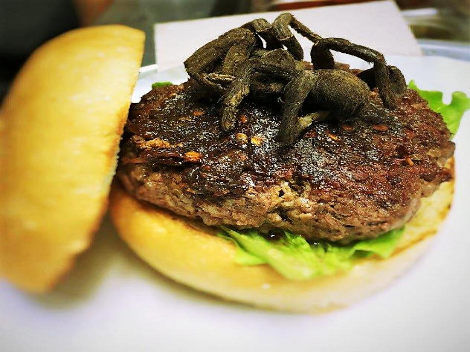 tarantula burger for your taste